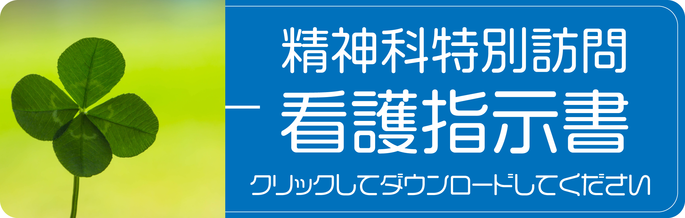 精神科特別訪問看護指示書
